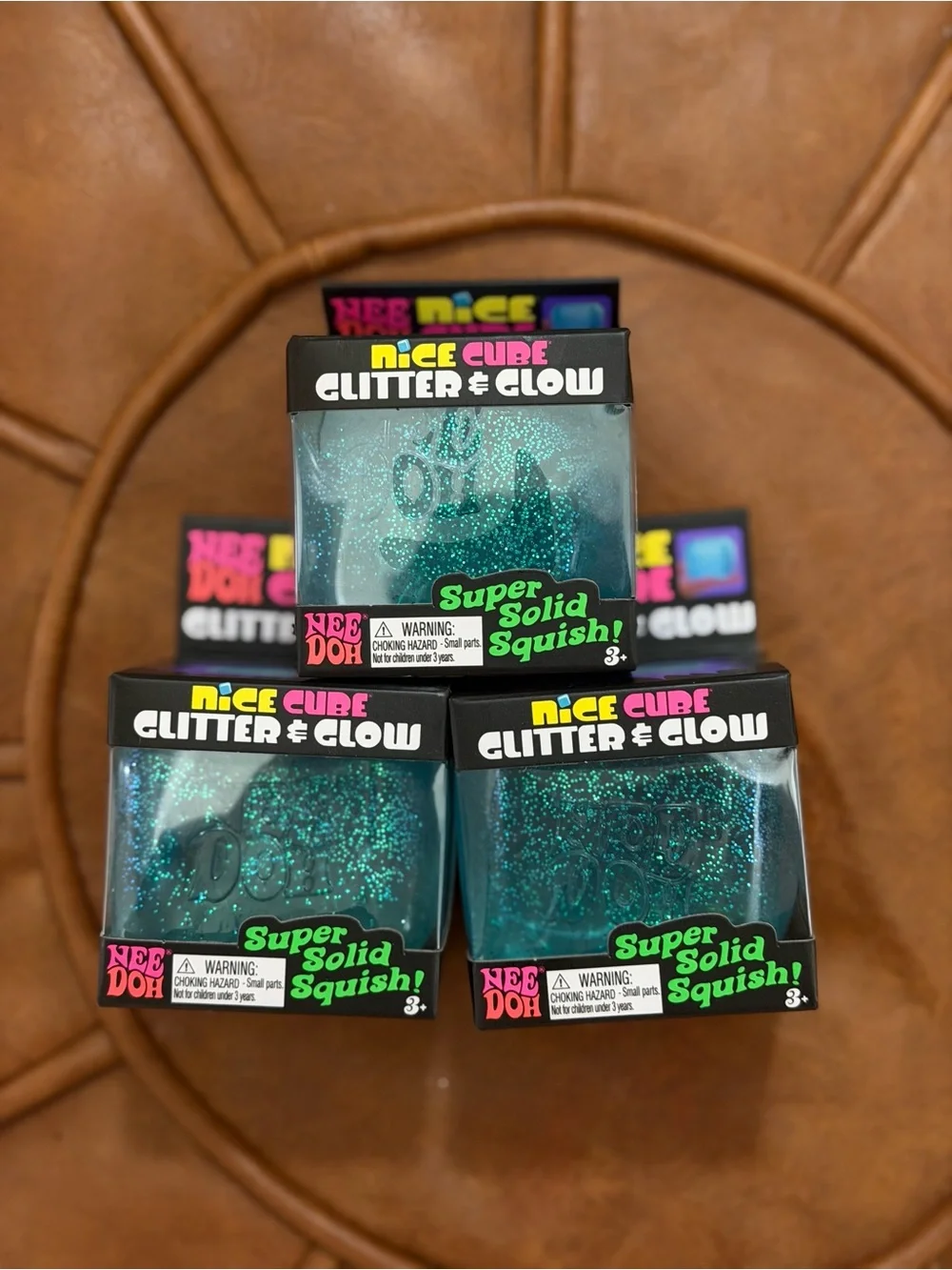 ✨💙 NeeDoh Nice Cube Glitter & Glow 💙✨